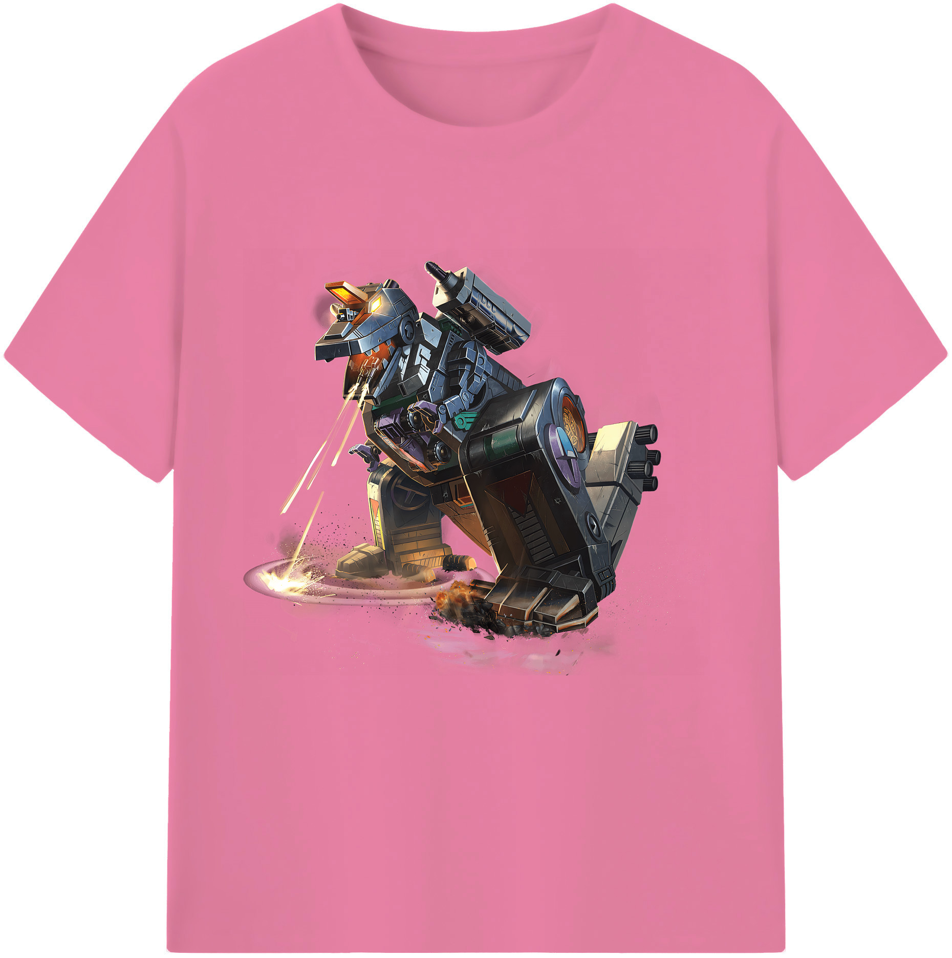 （画像用） Transformers トランスフォーマー 綿100％半袖Tシャツ（フロントプリント）